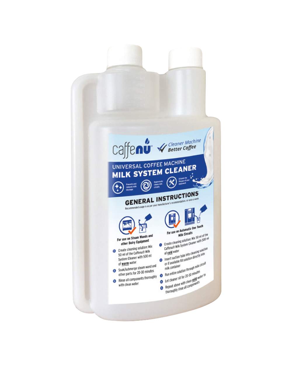 Caffenu® Milk System Cleaner 1L