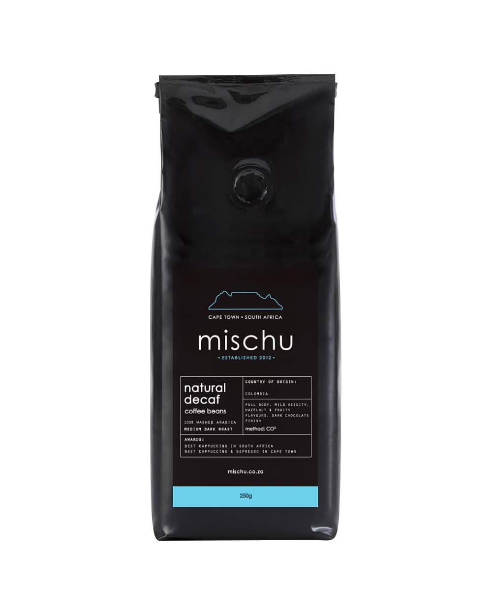 Colombian Natural Decaf (250g Beans)